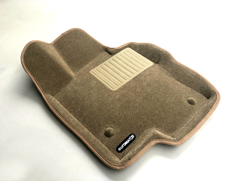 Коврики салона текст. 3D euro-std MERCEDES W167 (GLE-Class) (2019-) (EMC3D) (БЕЖ) NP1